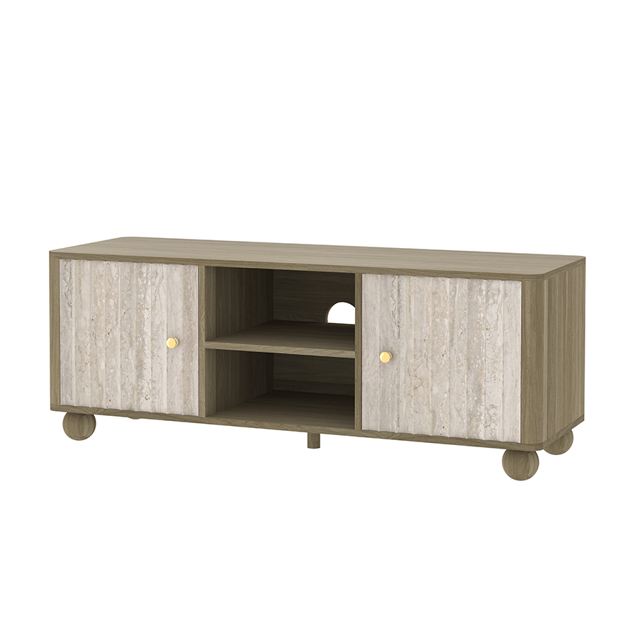 Pebble Groove TV Stand